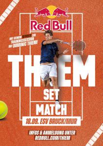 Thiem, Set & Match am 18. September in Bruck an der Mur